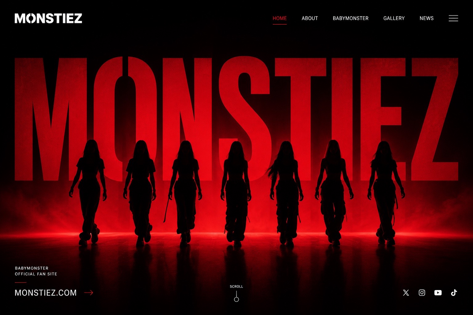 MONSTIEZ.COM website preview